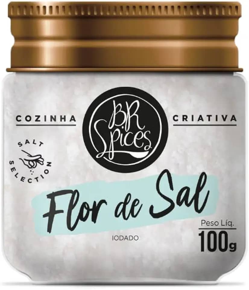 BrSpices - Flor De Sal Original BR Spices Pote 100G