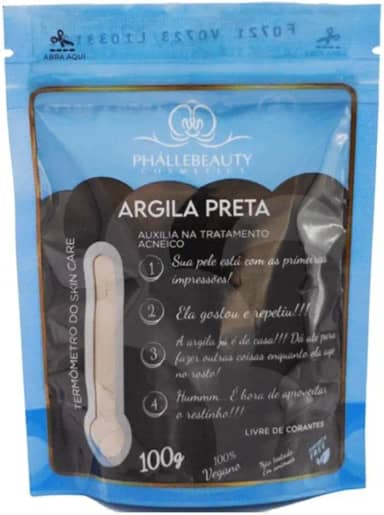 Phallebeauty Argila Preta 100G