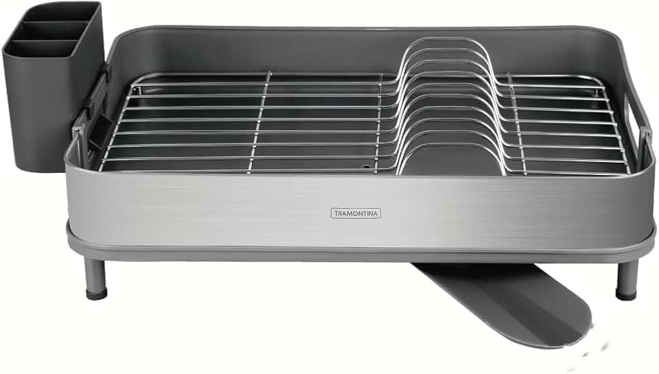 Escorredor de Louça Tramontina em Aço e Polipropileno