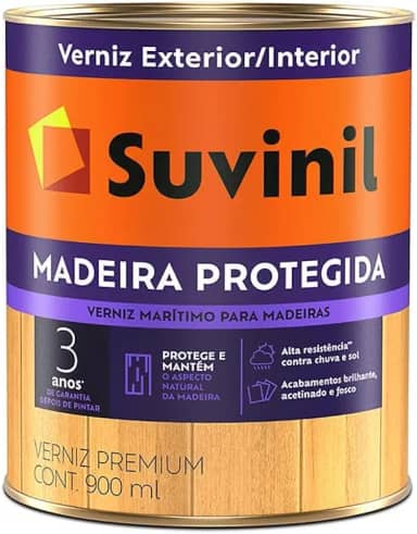 Suvinil Verniz Maritimo Fosco Madeira Protegida 0,9 litro 0,9 litro