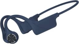 Fones de ouvido de condução óssea sem fio BT 5.0 Fone de ouvido para esportes ao ar livre IPX6 à prova d'água à prova de suor com fones de ouvido viva-voz