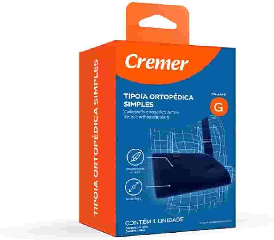 TIPOIA ORTOPEDICA SEM ALMOFADA TAM G AZUL CREMER CX/24