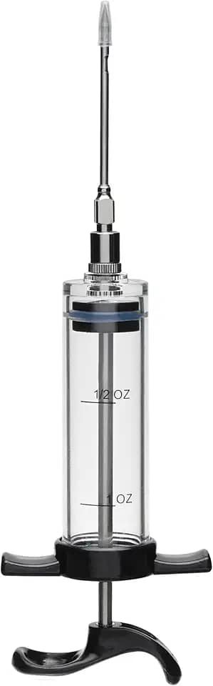 Mimo Style Injetor de Temperos, de Polipropileno e Acrílico. Deixe Sua Carne Mais Saborosa e Suculenta, Até Mesmo os Cortes Mais Duros. Com Nosso Injetor de Temperos