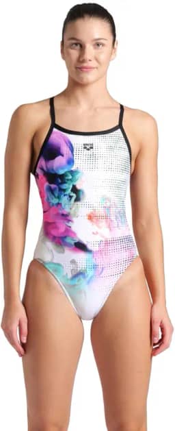 Maiô Arena Performance Women's Airbrush Challenge Back Swimsuit Sporty Bathing Suit ArenaFeminino