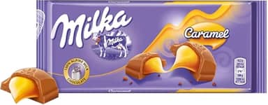 Chocolate Milka Recheado Caramel 100G