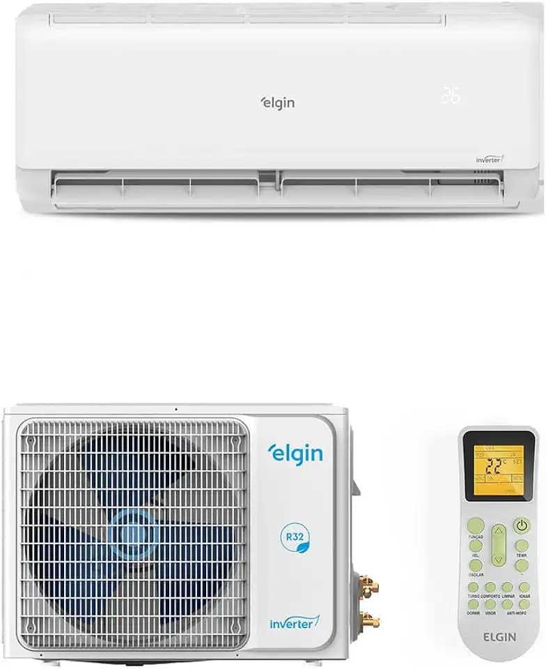 Ar Condicionado Inverter Elgin Eco II 9000 Btus Frio 220v R-32 Wi-Fi
