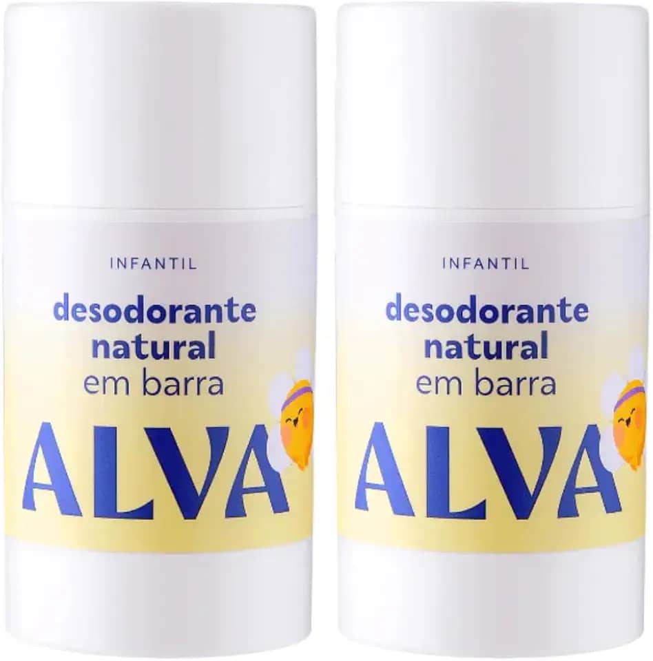 Kit 2 desodorante Alva Infantil Twist Camomila 33g
