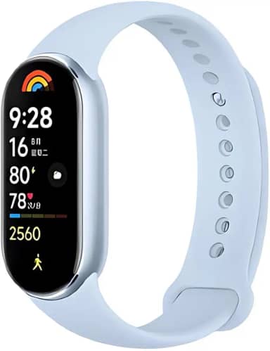Relógio Mi Band 9 smart-band 9 (GLOBAL) Pulseira Inteligente, Tela AMOLED 1,62, Relógio inteligente, Fitness, Pulseira Impermeável, Suporte Para NFC, 150 Modos Esportivos (AZUL)