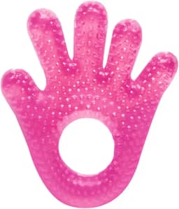 BUBA Mordedor Com Agua Maozinha Rosa, Modelo: 14684, Cor: Colorido