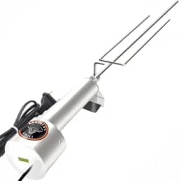 Espeto giratório elétrico linha Clássica cabo de alumínio BROTHER´S GRILL (Tridente de 60 cm, Voltagem 220v)