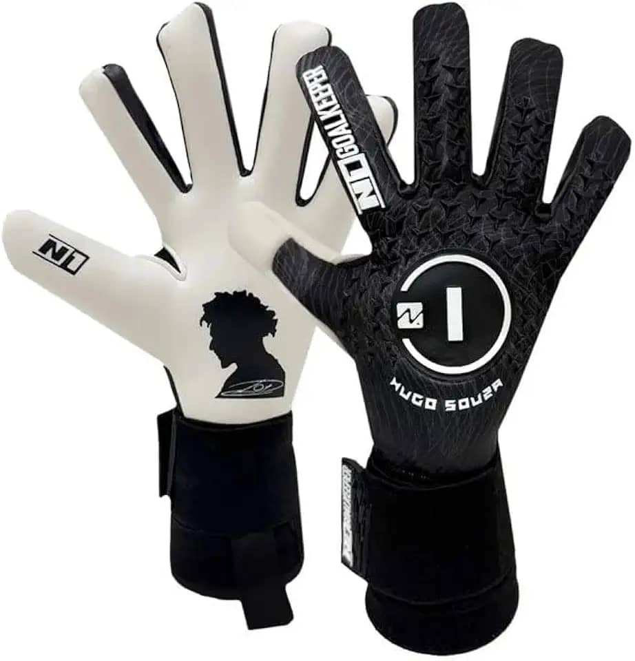 Luva Goleiro Profissional N1 Scorpius 2.0 Cor:Hugo, Tamanho:10