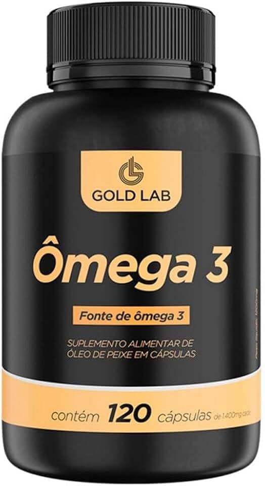 Ômega 3-120 Cápsulas - Gold Lab, Goldlab