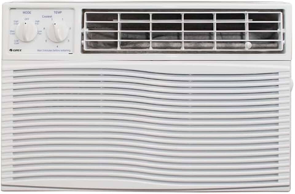 Ar Condicionado Janela Gree 10000 BTU/h Frio R32 Mecânico GJC10BK-A6NMND2A – 127 Volts