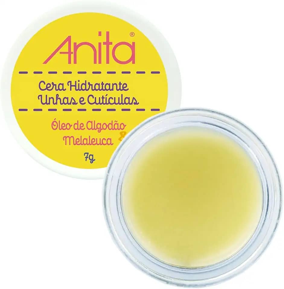 Anita - Cera Hidr Unhas E Cuticulas Anita 7G Oleo De Algodao/Melaleuca