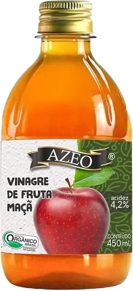 Vinagre de Maçã Organico 450ml Azeo - Selo Organico