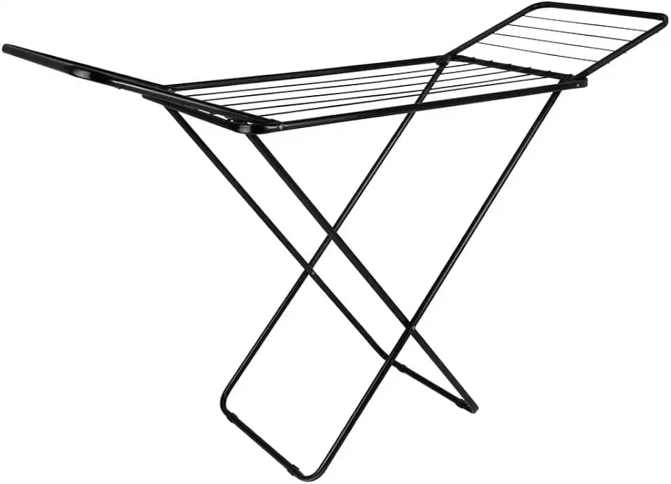 Mor - Varal De Chão Com Abas Slim Preto