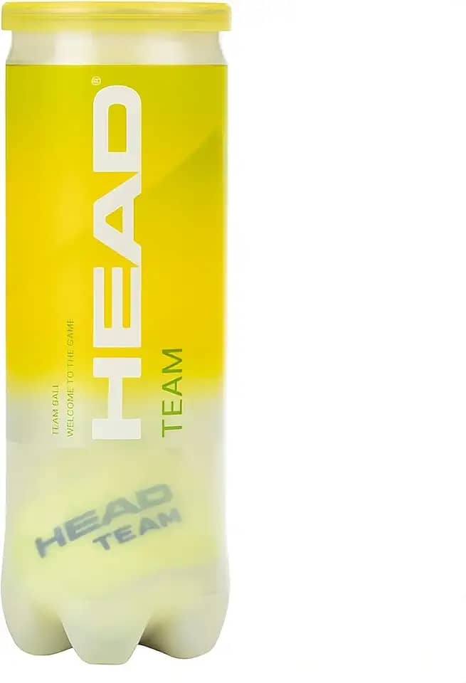 HEAD Bola de tênis Team 3 Tin Yellow Nosize