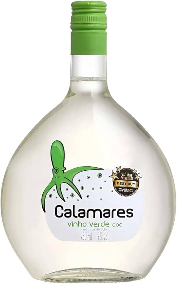 Calamares Vinho Verde Português Branco 750Ml