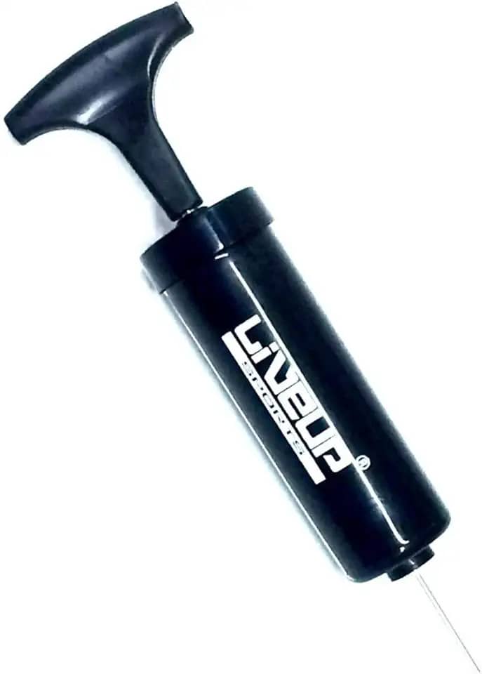 Bomba Manual Para Inflar , 6 Polegadas , Sports, Preto - LiveUp Sports