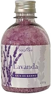 Sais De Banho Espumante Lavanda hidromassagem spa banheira ofuro Bagnare 250 G