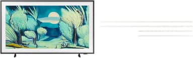 Samsung Combo Vision AI TV 43' The Frame 4K LS03F 2025 + Moldura para Smart TV 43' The Frame cor branco