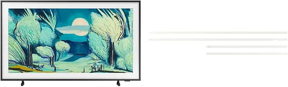 Samsung Combo Vision AI TV 43' The Frame 4K LS03F 2025 + Moldura para Smart TV 43' The Frame cor branco