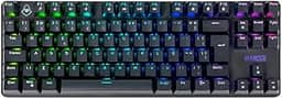 Teclado Mecânico Mancer Ghoul MK3 | RGB | ABNT2 | Switch Huano Vermelho | Preto | MCR-GHM3-RGB01RD
