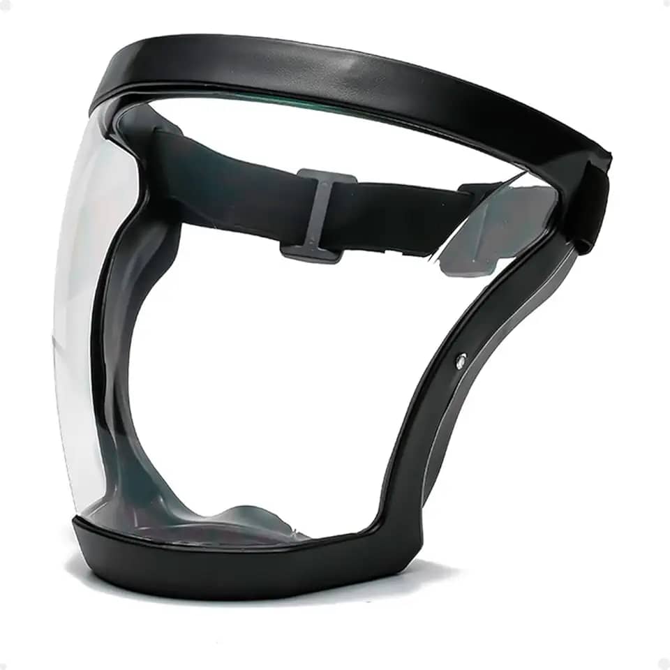 Máscara Protetor Facial Face Shield Lorben Antiembaçante Transparente Proteção Total - GT6364
