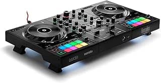 Hercules DJ Control Inpulse 500: controlador USB DJ de 2 decks para Serato DJ e DJUCED (incluído)