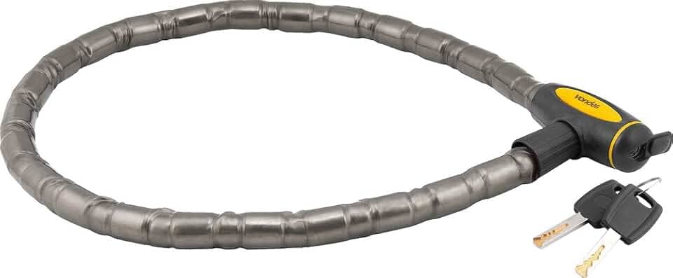 Vonder, Cadeado Para Moto, 100 Cm, Com Chave.