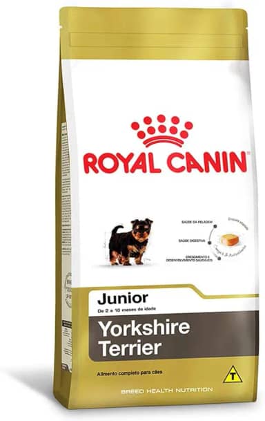 Ração Royal Canin Yorkshire Terrier Junior para Cães Filhotes - 2,5Kg