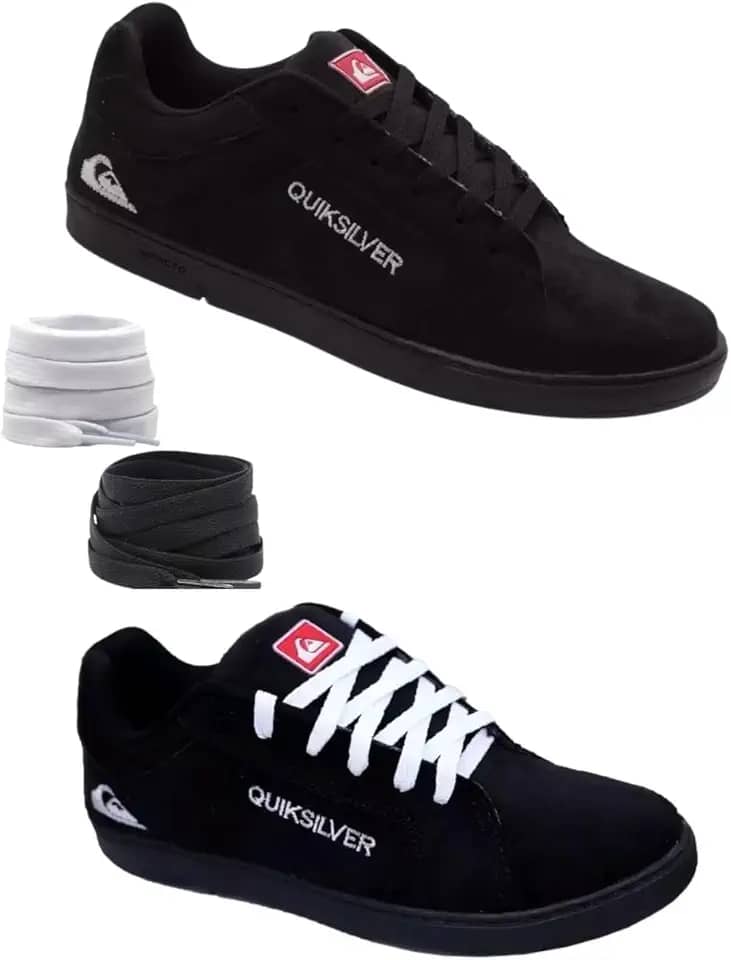 Tênis Quiks Skate Masculino Sapato Unissex Camurça