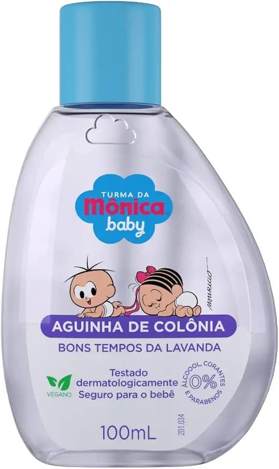 TURMA DA MÔNICA CHEIRINHO DE BEBÊ LAVANDA 100ML