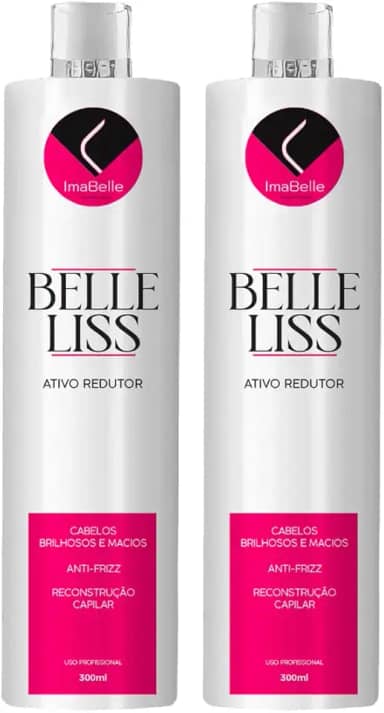 Kit 2 Selagem Ima belle Escova Progressiva Orgânica Belle Liss 300 ML