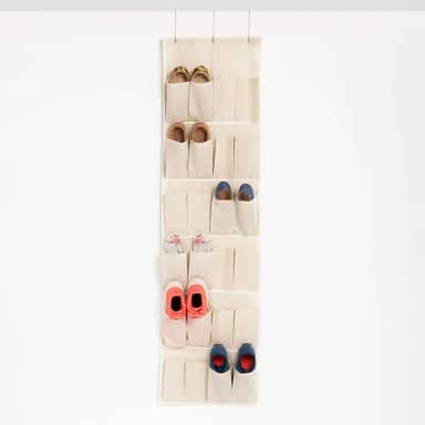 Sapateira de Pendurar Atras da Porta (Off, 24 Divisórias)