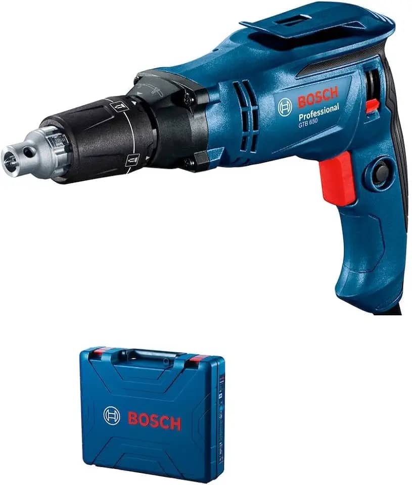Bosch Parafusadeira Drywall GTB 650 650W 220V com maleta