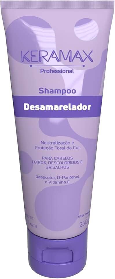 SHAMPOO KERAMAX DESAMARELADOR 250ML