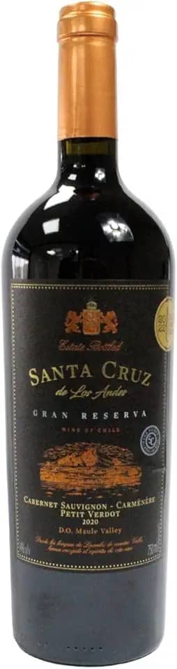 Vinho Tinto Chileno Santa Cruz de Los Andes Gran Reserva Blend - Cabernet Sauvignon/Carmenére/Petit Verdot 750 ml