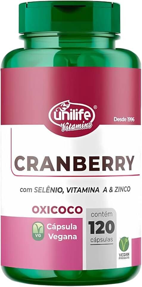 Cranberry 120 cápsulas Unilife