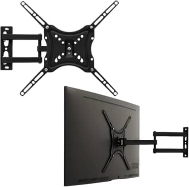 Suporte Articulado de Parede para TV, Ajuste Livre, Adequado para TVs de 14 a 50 Polegadas, Suporta um Peso Máximo de 50 Quilogramas