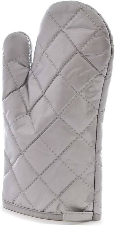 Luva Térmica Kaellis Metalizada para Cozinha - Forno, Fogão, Churrasco - Poliéster Prata