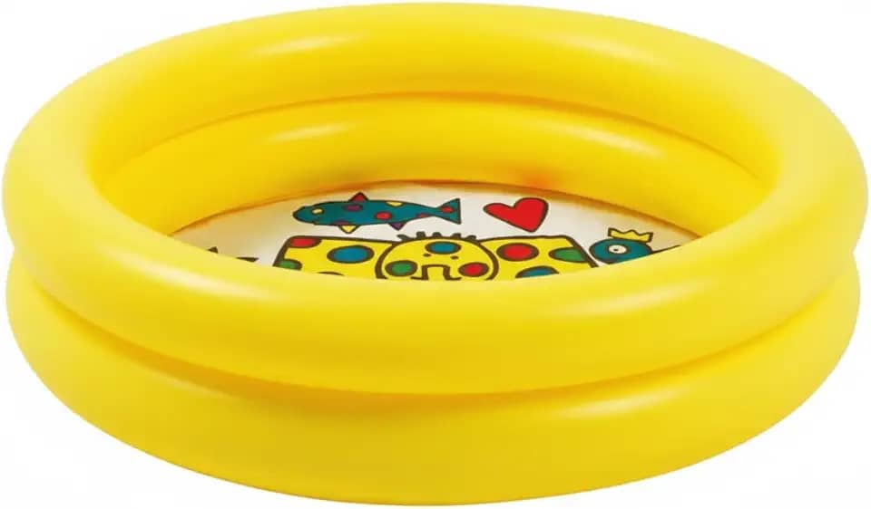 Piscina Infantil Inflável 28 L Redonda Piscina De Bolinhas Para Bebê Criança