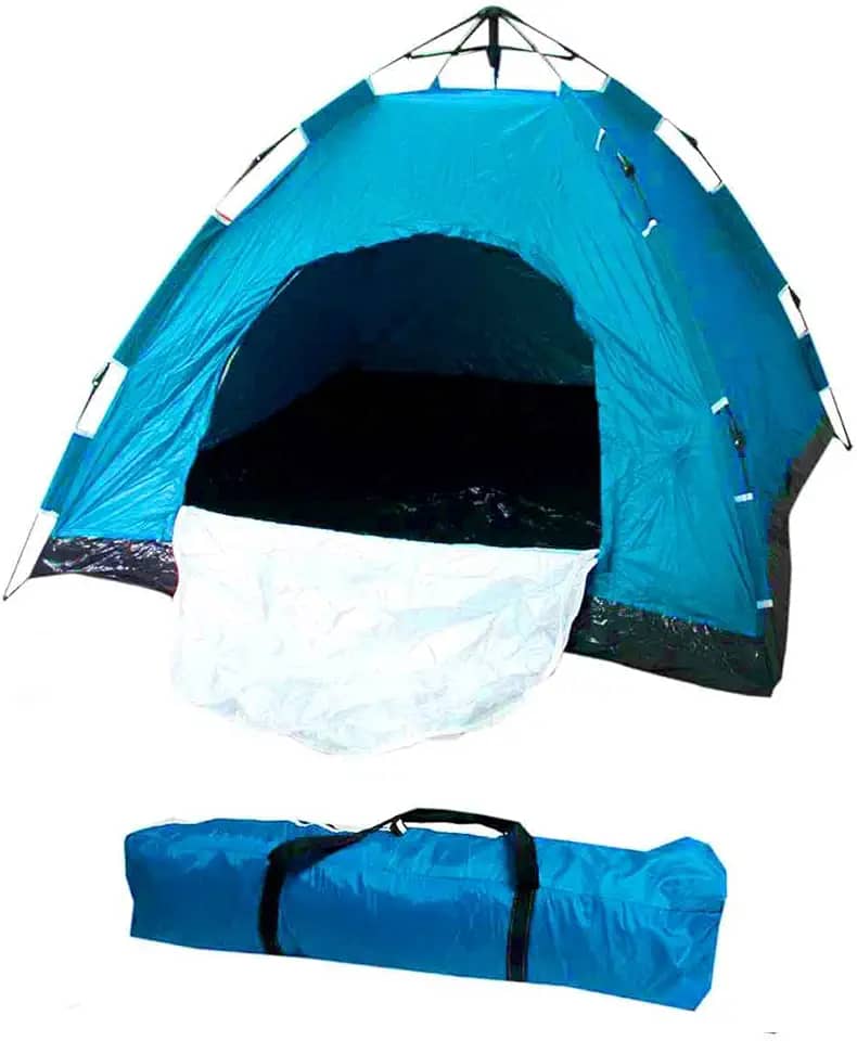 Barraca Camping 4 Pessoas Monta Sozinha Automática Dobrável Bolsa