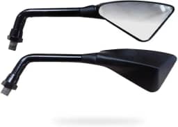 Retrovisor Arrow Esportivo Preto Rosca Honda Esquerda/Esquerda