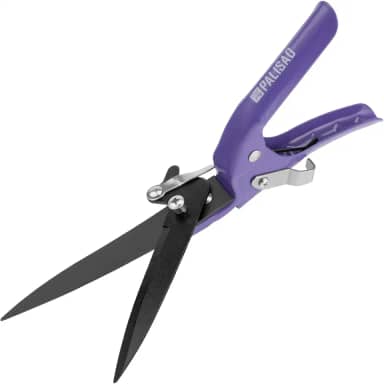 Palisad Tesoura para Grama 310 mm – Tesoura de Jardinagem com Cabo de Metal Verde, Tesoura de Jardim Resistente para Corte Preciso