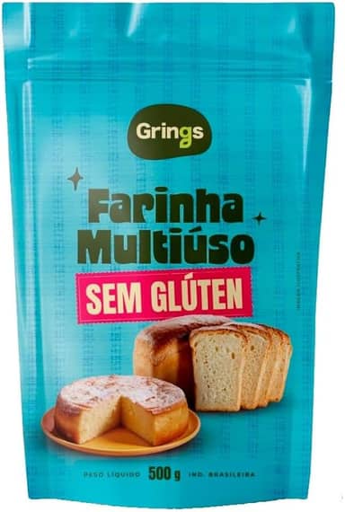 Farinha Multiuso Sem Glúten 500g Grings