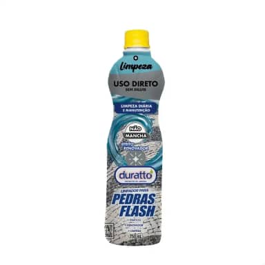 Duratto Limpador para Pedras Flash, Uso Direto, Efeito Renovador, Limpeza Diária e Manutenção, 750ml