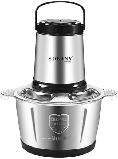 Moedor de Carne Elétrico 3L com 4 Lâminas Inox -SK101 (220v)