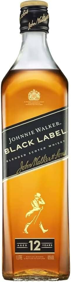 Whisky Johnnie Walker Black Label 12 Anos 1L