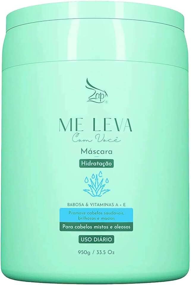 Zap Me Leva Com Você - Máscara Hidratação Babosa e Vitaminas A+E 950g
